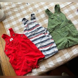 Set of 3 shorts overalls 24m